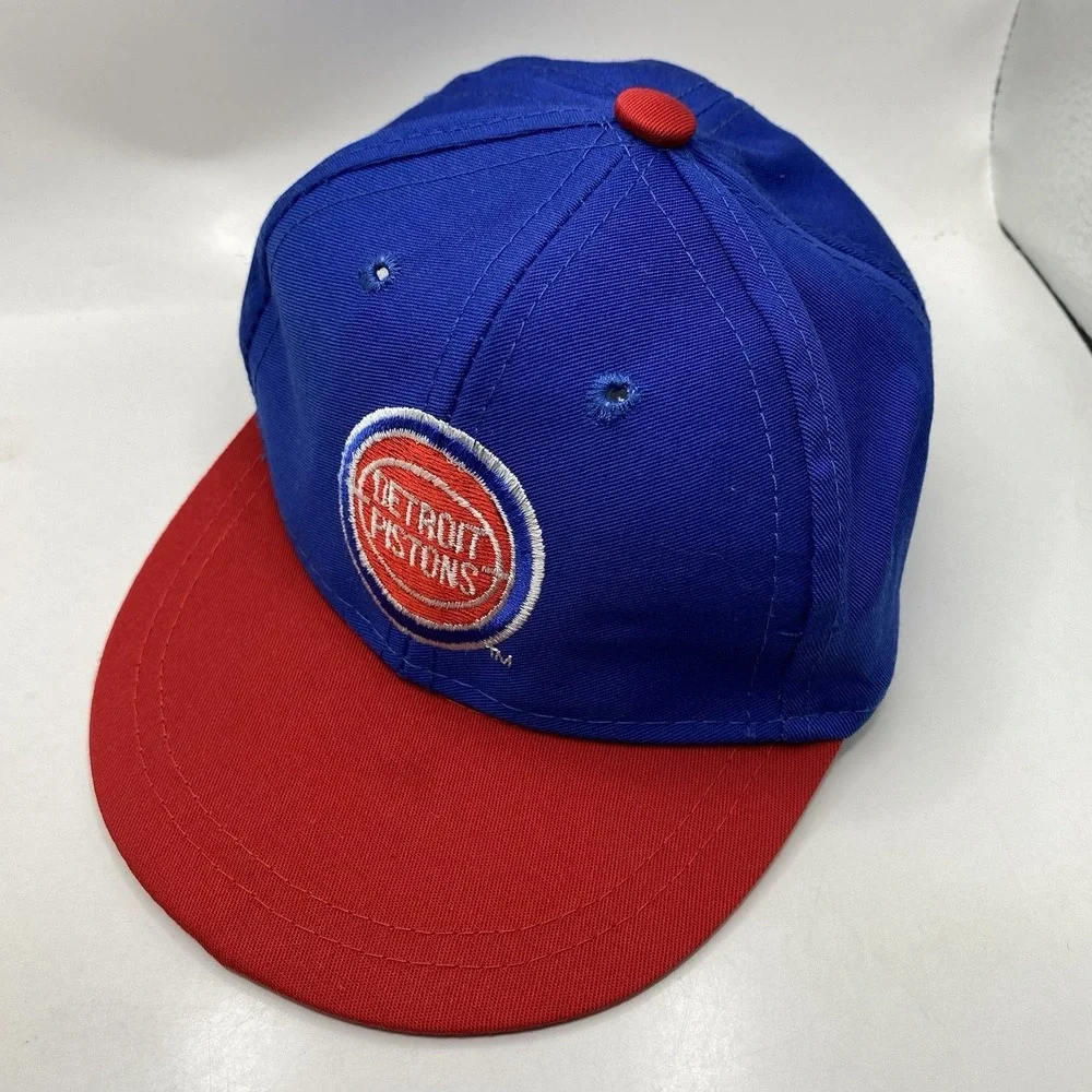 Detroit Pistons Infant Hat‎ Adjustable Baseball Hat Blue Cleaned NBA SEE PICS